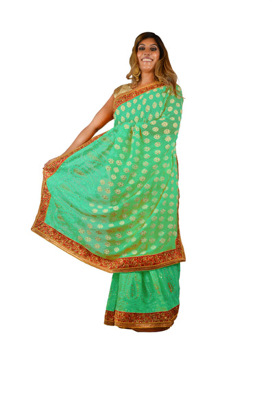 green-embroidered-saree-in-georgette