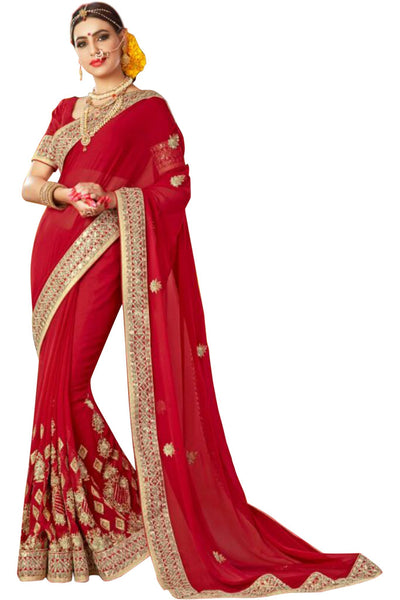 red-embroidered-saree-in-georgette-6