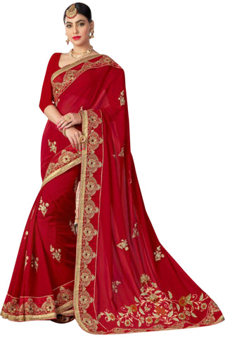 red-embroidered-saree-in-georgette-10