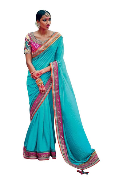 sky-blue-embroided-saree-in-mixed-silk